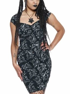 NWOT KILLSTAR Vintage Crush skull print pinup mini dress small new without tags